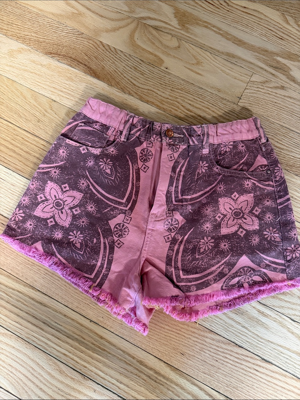 Anthropologie Pilcro Floral Shorts